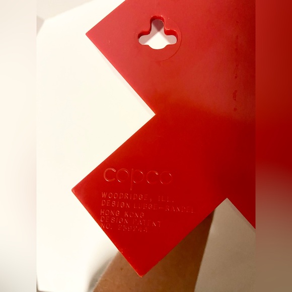 Vintage COPCO MCM Red Honeycomb Wall Spice Rack By Lubge-Randel Danish Style - Picture 9 of 13